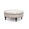 Baxton Studio Palfrey Beige Script Print Modern Tufted Ottoman 101-5156 - alternate 1